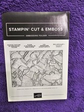 Stampin' Up Painted Texture 3D Embossing Folder  Surprise Bonus New