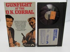 Gunfight At The O.K. Corral Beta Tape NOT VHS Tested Video