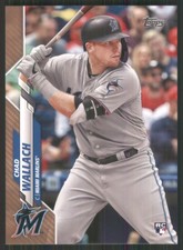 2020 Topps Gold #658 Chad Wallach /2020 Miami Marlins TW1330