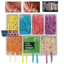Disposable Dental Wooden Wedges for Tooth Gap Fixing and Interdental Restoration