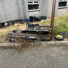 Forklift Mast with Rotating Fork