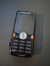 Sony Ericsson W810i 2.0MP Black Bar Cell Phone Cingular Single SIM Camera