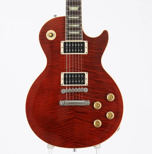 Used Gibson USA / Les Paul Classic Plus Trans Red S/N 003509 Electric Guitar