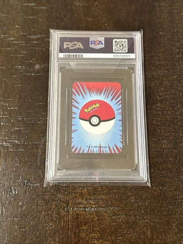 1999 BICYCLE POKEMON MINI PLAYING CARDS RED DECK ELECTRODE 2 OF HEARTS PSA 9 - Picture 2 of 2
