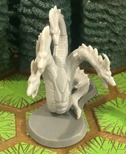 Heroscape Fen Hydra with removable heads (1 Piece) [Custom] 3D Printed