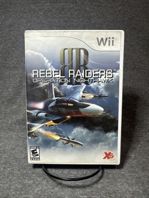 Rebel Raiders: Operation Nighthawk Nintendo Wii CIB 8