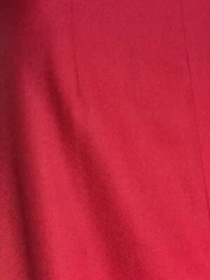 FALDA ROJA INCREÍBLE LANA LÍNEA A EMPORIO ARMANI TALLA 38 HECHA EN ITALIA Foto 4 de 4