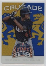 2015 Panini Stars and Stripes Crusade Blue Hunter Greene #43 0ba6