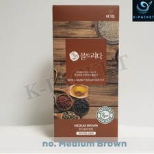 Tinte para el cabello en polvo de hierbas y granos HA’SOL 10 g x 3EA #marrón medio hecho en cosméticos K