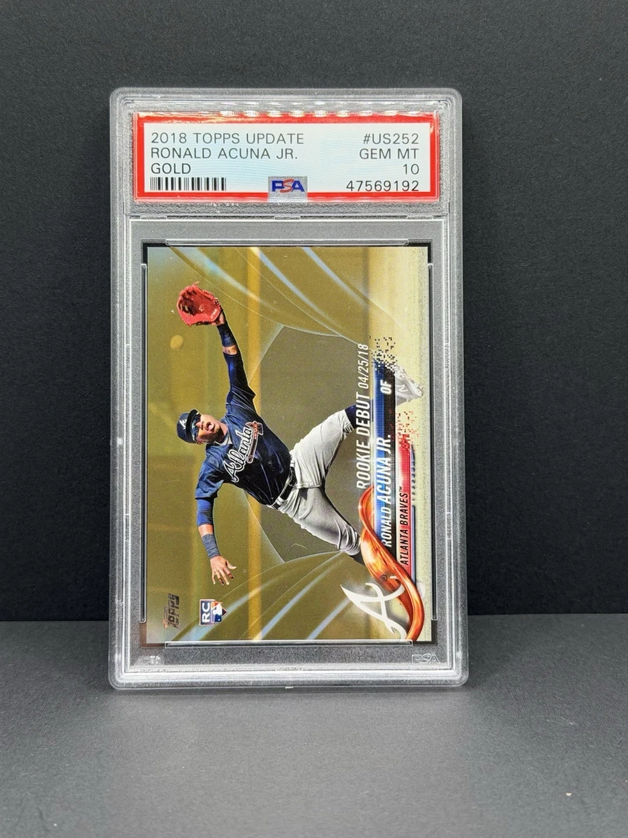 Topps Baseball 2018 Season Ronald Acuña Jr. Sports Trading Cards