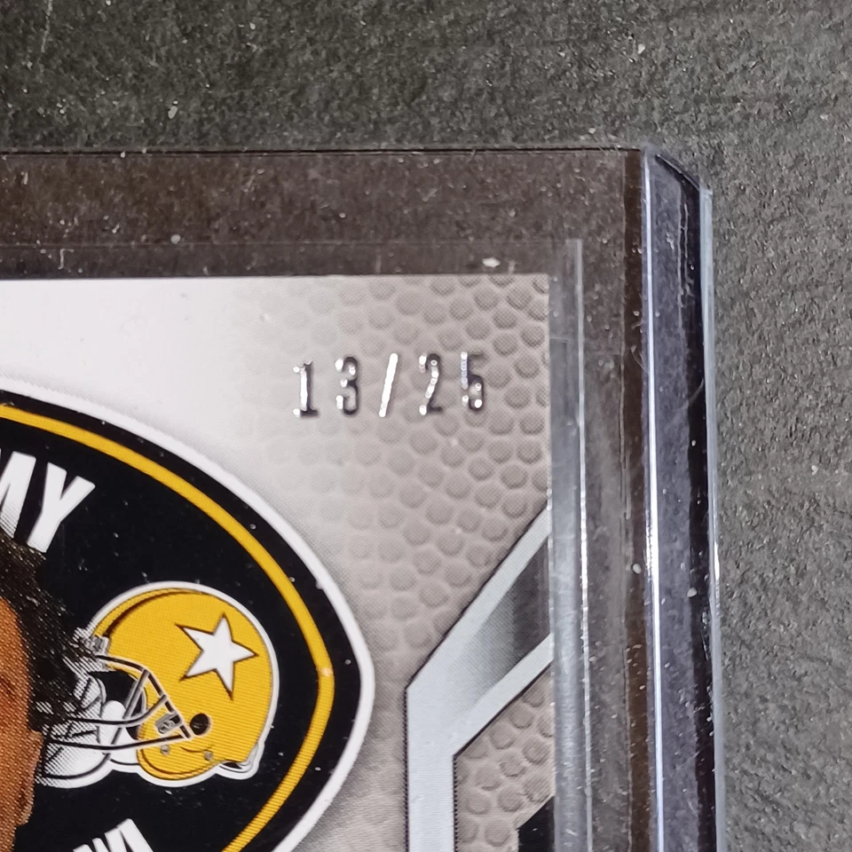 2016 Leaf US Army All-American Bowl Tour Silver 13/25 Jaleel Laguins       A-1 - Image 2 of 3