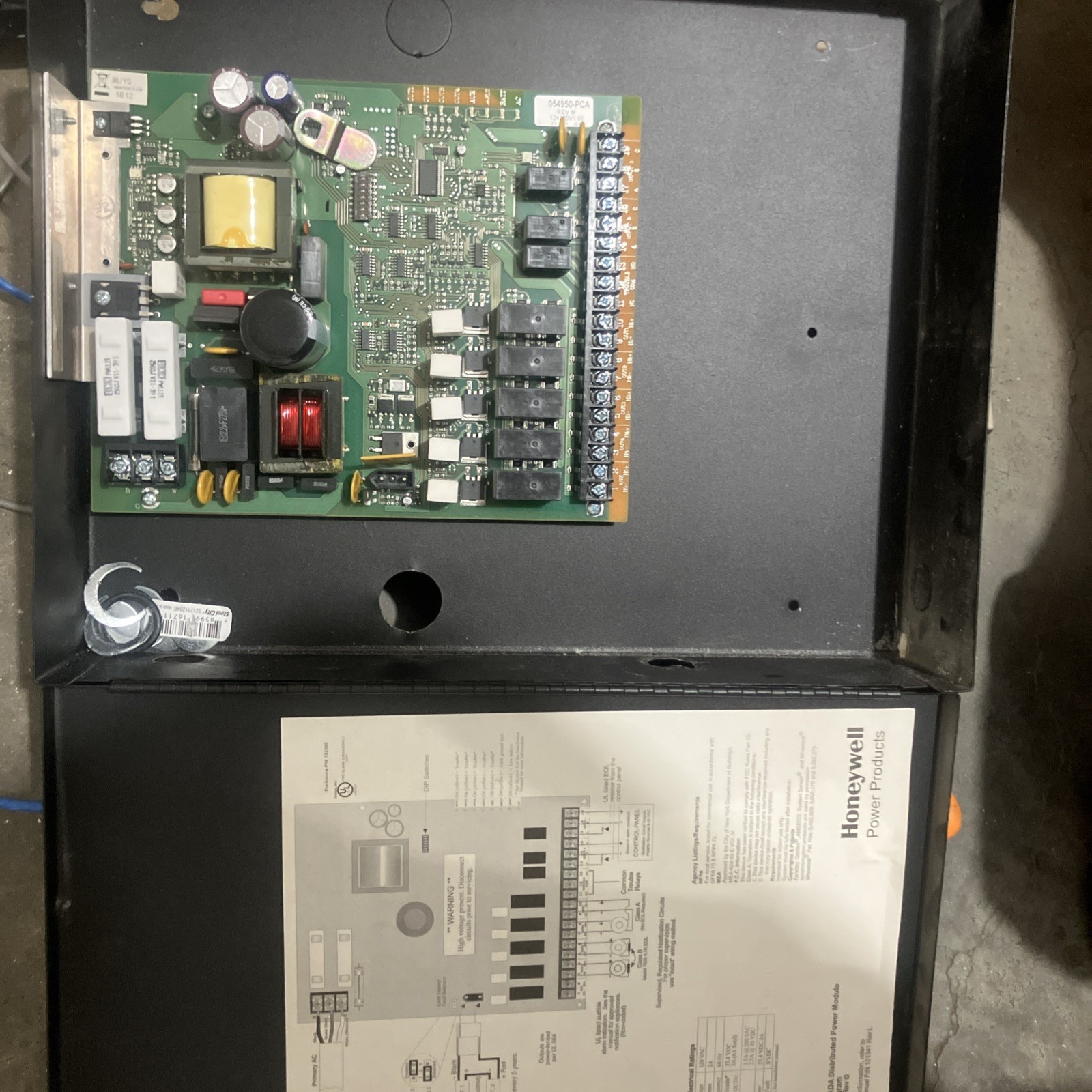 Honeywell Power Products HPF602ULADA 6A 24VDC NAC Power Supply