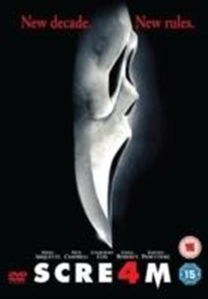 Scream 4 DVD (2011) FREE SHIPPING