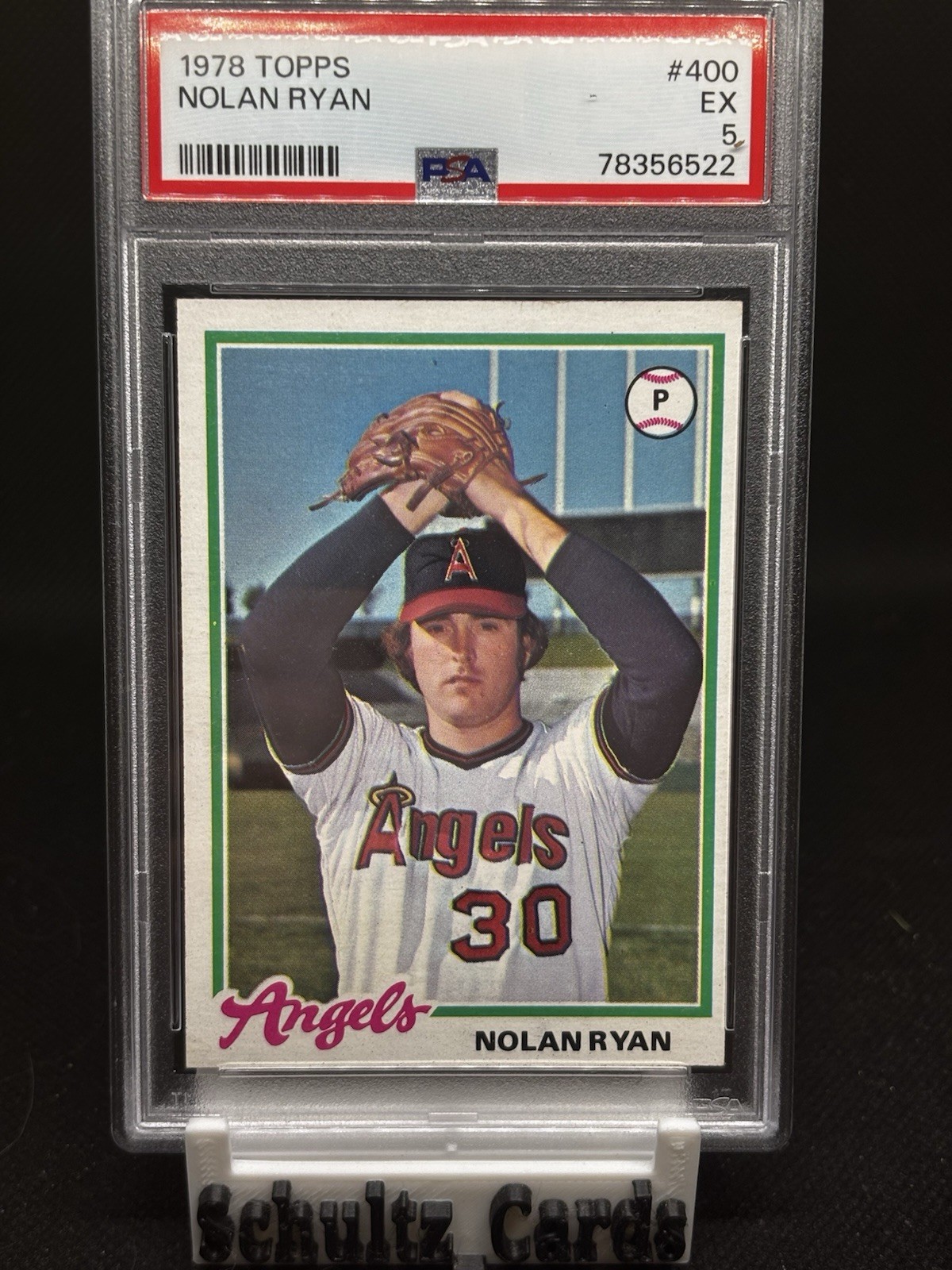 1978 TOPPS #400 NOLAN RYAN PSA 5