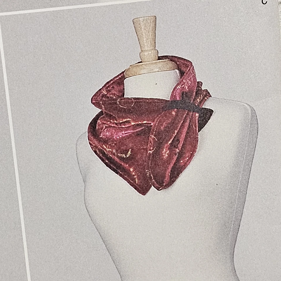 Simplicity Pattern S9031 Misses Scarves 4 Styles One Size Accessories UNCUT FF - Image 4 of 4
