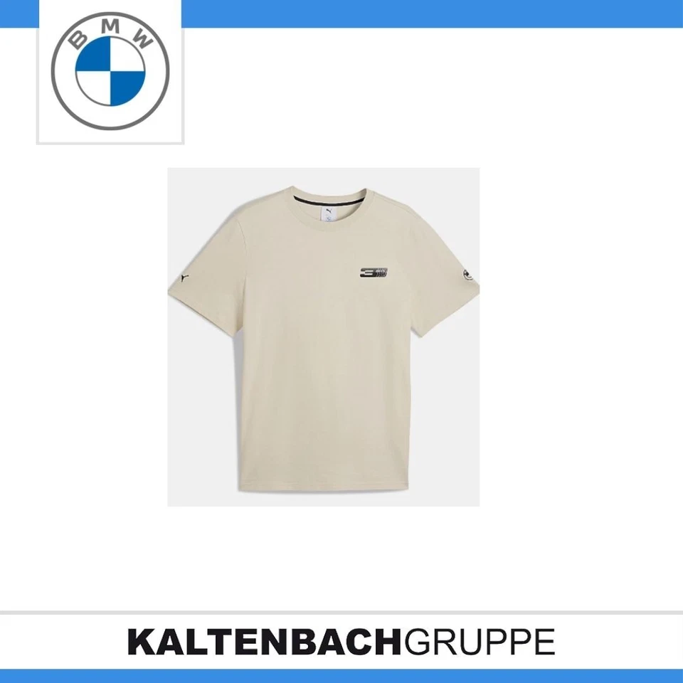 Original BMW 50 Years 3 Series Graphic T-Shirt 2 Beige All Sizes - Image 2 of 4