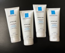 4x - La Roche-Posay Effaclar Medicated Gel Cleanser 6.76fl.oz./200ml, Exp 2/28