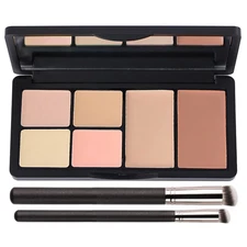 Concealer Contour Palette, 6 in 1 Color Correcting Concealer Contour Makeup Pale