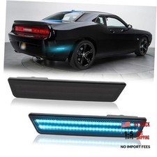 Ice Blue LED Side Marker Lights Assembly Compatible With Rear Ice Blue LED