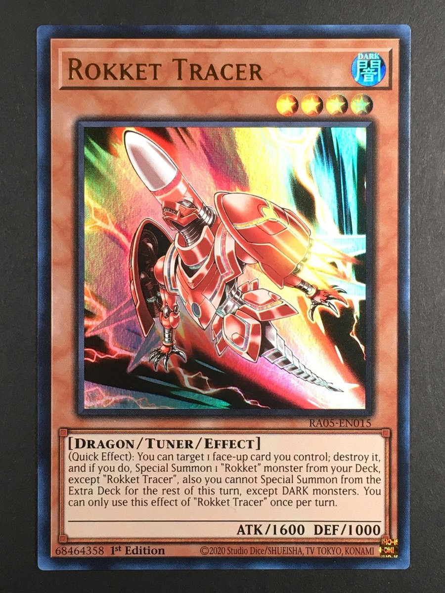 Yu-Gi-Oh TCG Rokket Tracer RA05-EN015 Rarity Collection 5 Ultra