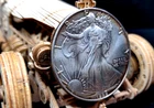 1988 SILVER EAGLE Coin- 1oz Silver And She's Ready To Cruise Over To Your Place