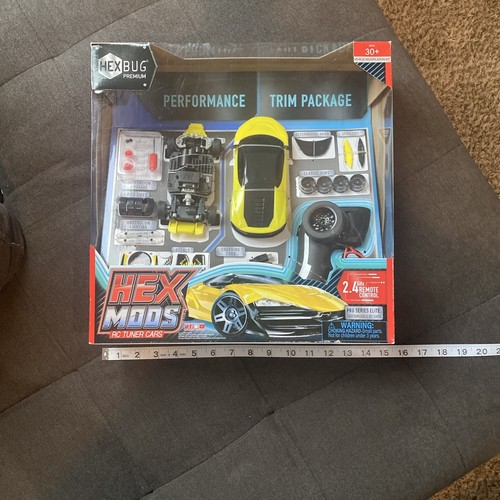 Hexbug Premium Hex Mods Customizable RC Tuner Car Performance Trim Yellow NIB - Picture 1 of 4