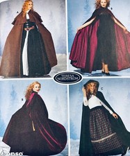 SIMPLICITY 5794 CAPE CLOAK VICTORIAN RENAISSANCE COSTUME WM XS/S/M/L PATTERN FF