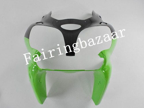 Fit for 00-02 ZX6R/ 05-08 ZZR600 Green Black White ABS Injection Fairing Kit - Picture 2 of 5