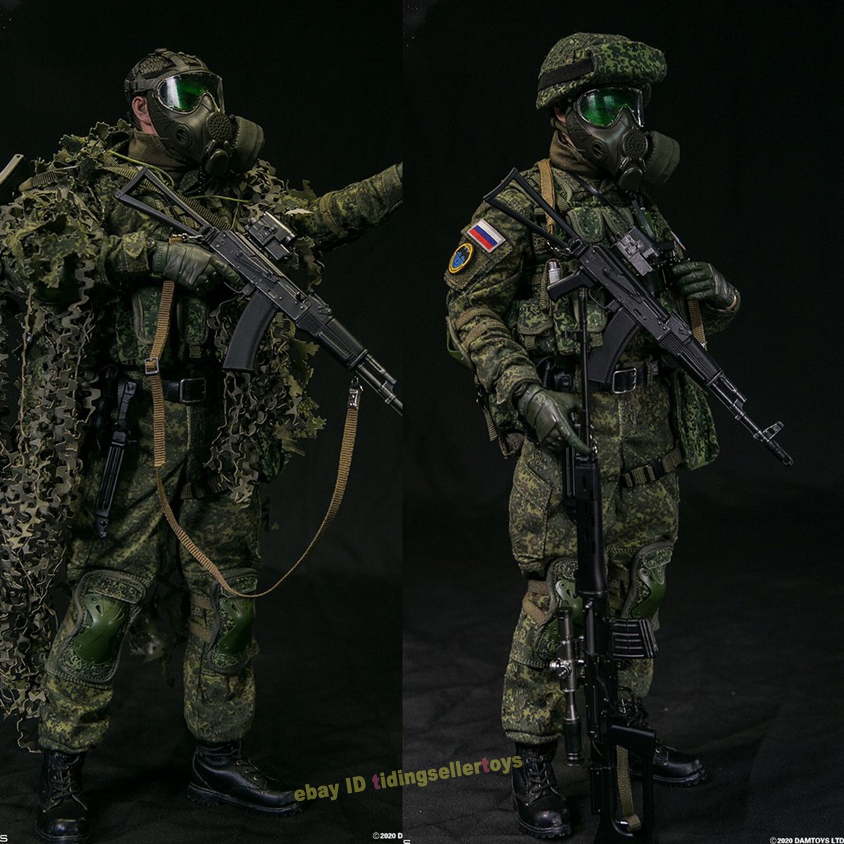 1/6 damtoys AK74 zenit ぜニート ミリタリーフィギュア DAMTOYS Armed Forces of the Russian Federation Sniper Soldier 1/6