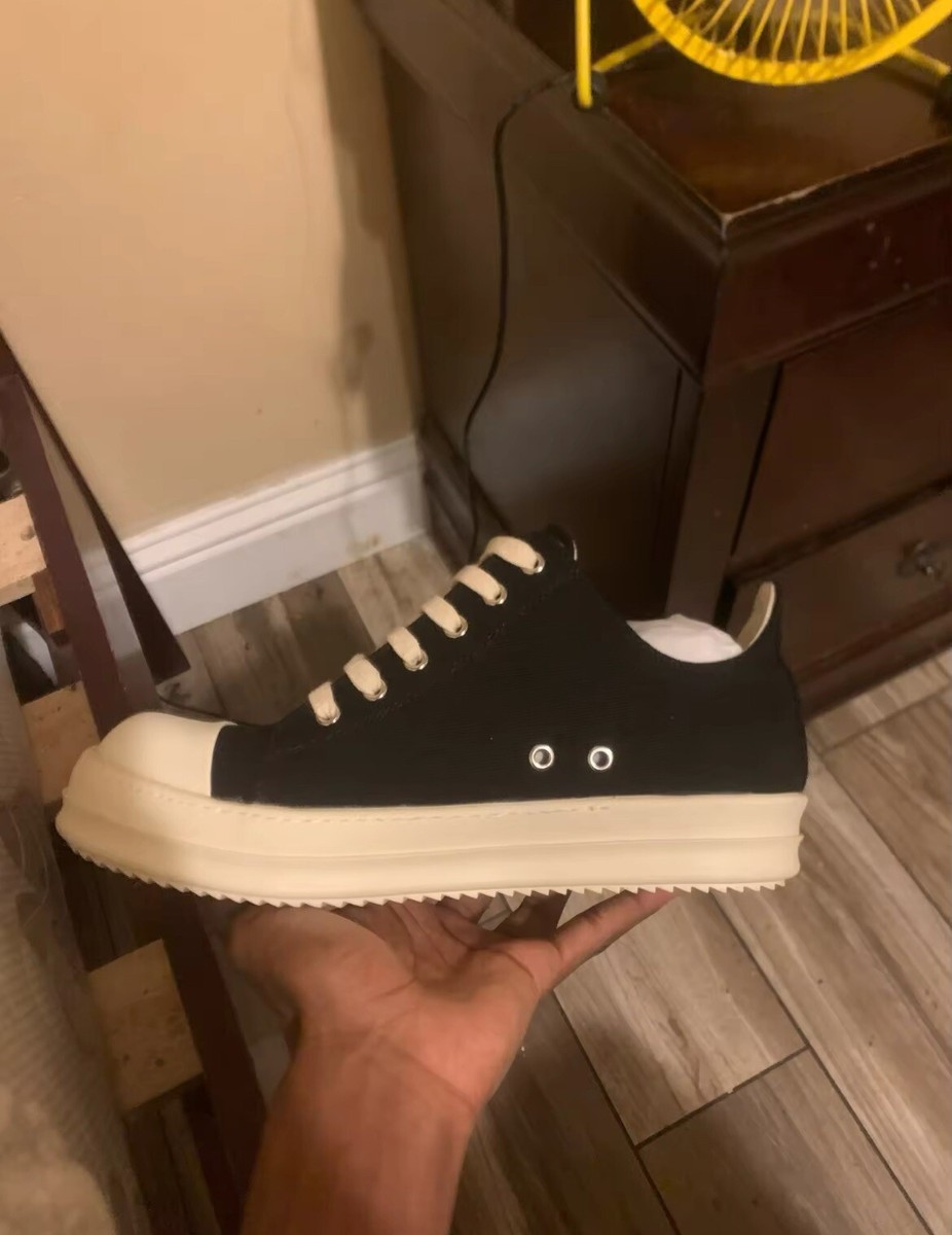 最終値下げ　drkshdw ラモーンズ　43 rick owens 希少】rick owen drkshdw 初期ダブルバンパー ラモーンズ 43