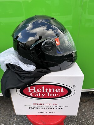 Motorcycle Helmet (Black)
