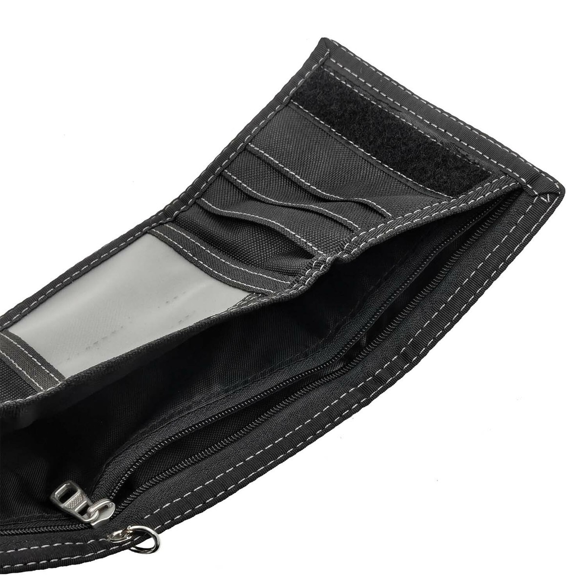 Men Boy Biker Casual Trifold Mini Wallet Pusrse With Safe