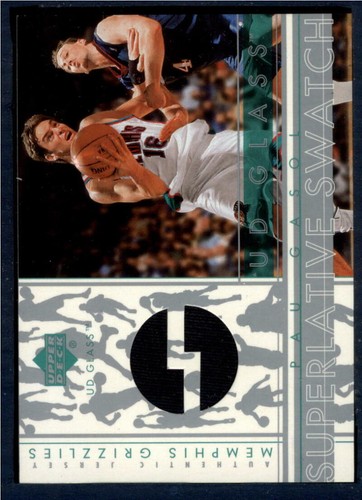 2002-03 UD Glass Superlative Swatch #PGS Pau Gasol NM-MT MEM Grizzlies