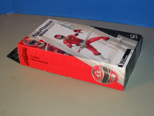 Power Rangers Lightning Collection 6" Turbo Red Ranger Hasbro sigillato in fabbrica - Foto 6 di 9