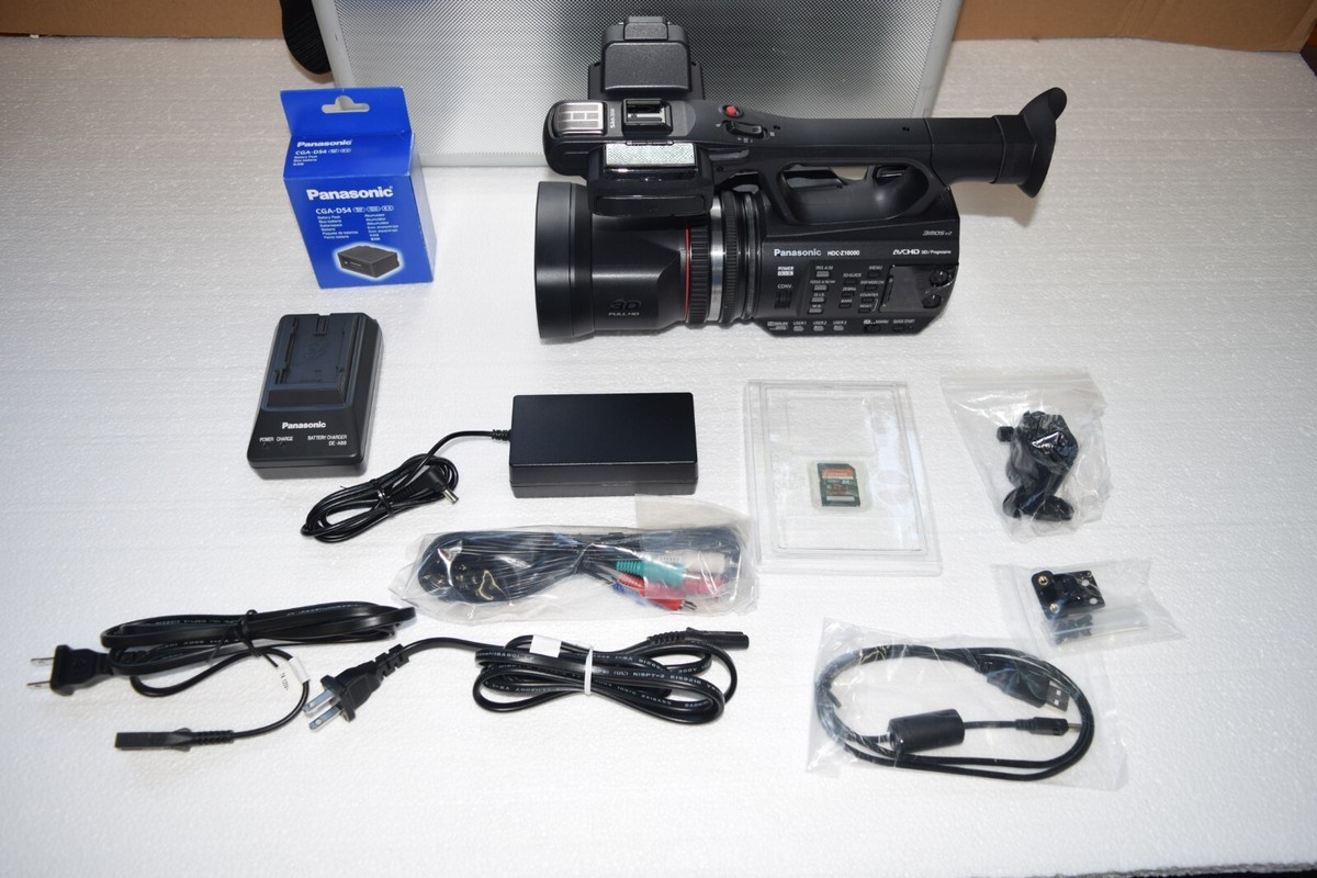 ビデオカメラ Panasonic HDC-Z10000 Panasonic creates HDC-Z10000 AVCHD 2.0 compatible 3D HD