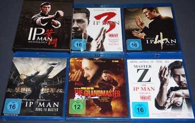 Ip Man 1-4 Komplette Legacy + Young Ip 1+2, Master Z, Grandmaster (BLU-RAY)UNCUT