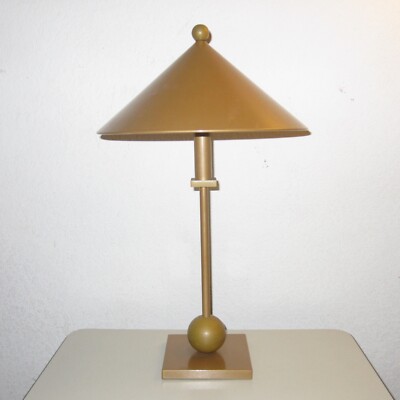 Vintage 90's Robert Sonneman Memphis Post Modern Table Cone Lamp for Kovacs 20''