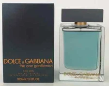 Dolce & Gabbana  The One Gentleman  Men 3.4 3.3 Oz-100ml EDT Spray New & Sealed