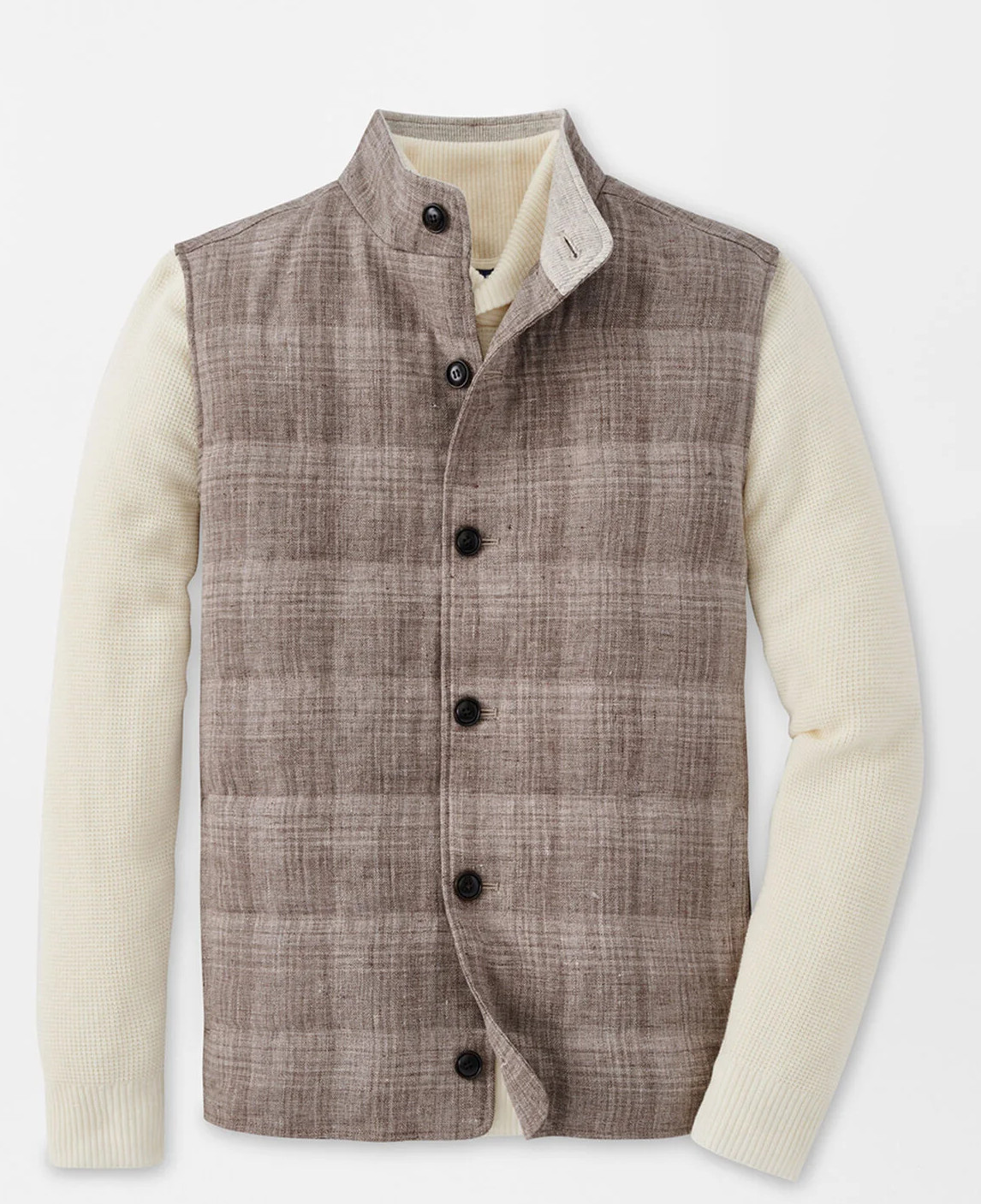 Льняной жилет подмастерья с короной ПИТЕРА МИЛЛАРА ARGIL Sz L 600 долларов США 41190₽