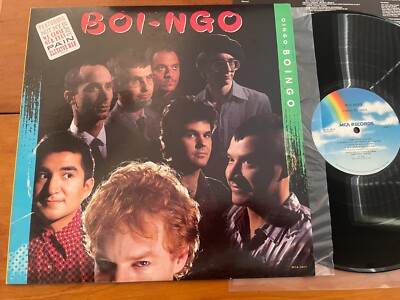 OINGO BOINGO Boi-Ngo LP GOLD PROMO STAMP Pinckneyville Pressing