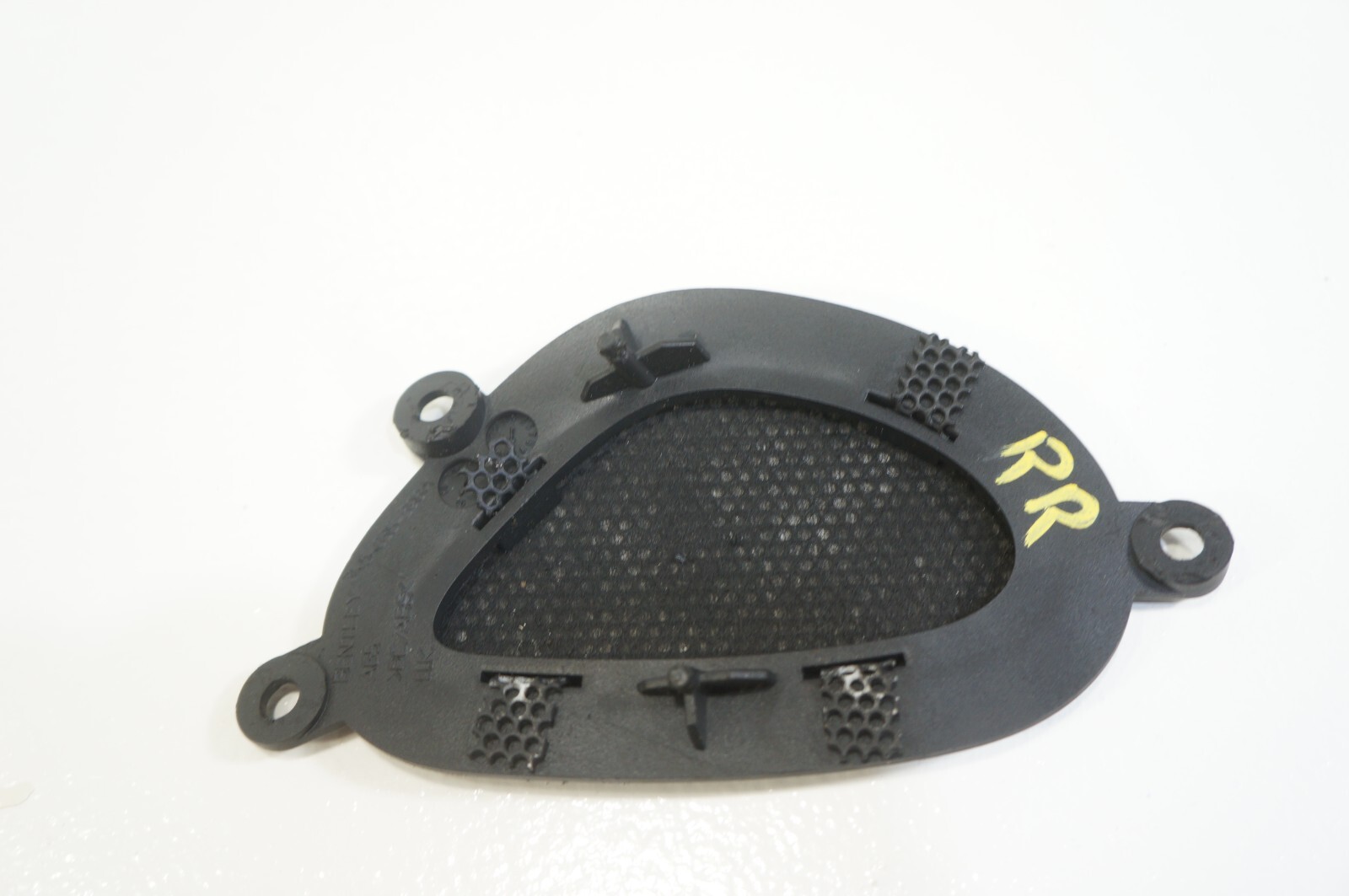 06-12 Bentley Spur FRONT PASSENGER Side A-Pillar Speaker Cover Grille Black