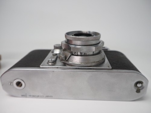 Minolta 35 Model II 35mm Rangefinder Camera Bundle w/ 2 Lenses Telefinder #6957 - Picture 8 of 16