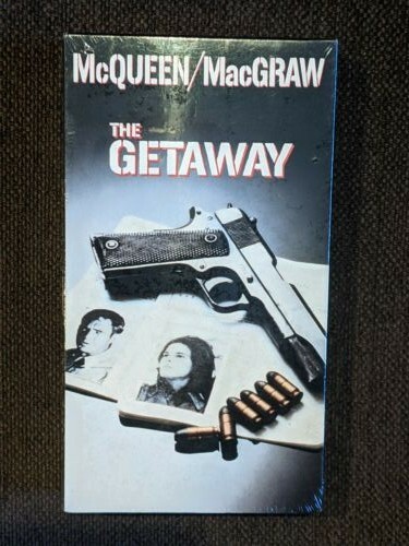 The Getaway Factory Sealed (VHS, 1998) Steve McQueen, Ali MacGraw, Struthers - Picture 1 of 2