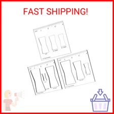 inBovoga 3 Pcs Router Templates for Woodworking, Bowtie Router Template Jig Kit,