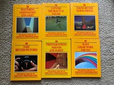 VTG 80's Kodak Library of Creative Photography 6 Volumes