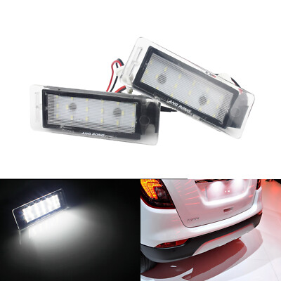 2x LED Kennzeichenbeleuchtung Kennzeichenleuchte für Opel Vauxhall Insignia VXR8