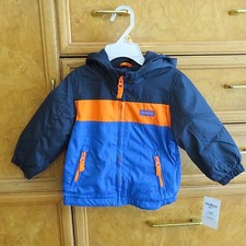 Infant OshKosh b'gosh winter coat/jacket with hood 12M brand new NWT 50