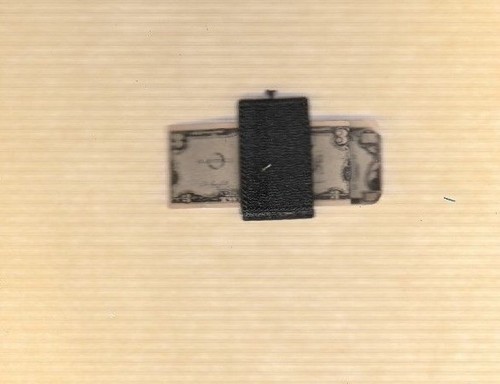 ¿Clip de dinero de juguete con gato galletas de dinero? ¿Inserto de producto? ¡Raro! De 1 3/4" de ancho - Imagen 2 de 2