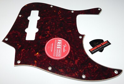 Squier Jazz Bass Pickguard Classic Vibe 60s Tortoise Guitar Parts Pick Project J