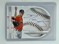 Nathan Kirby 2015 National Treasures Multi Sport DIE CUT AUTO (40/99) Virginia